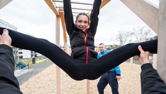 Бег трусцой без трусов