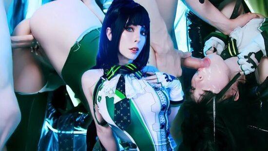 Межгалактический трах чёрной дыры