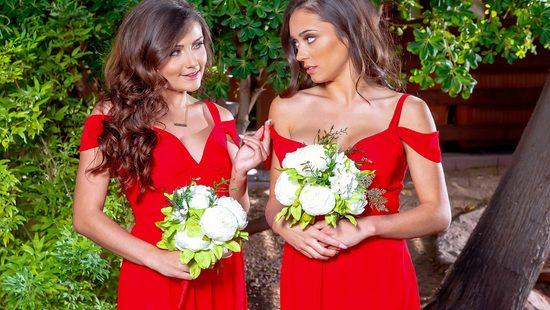 Жених изменяет невесте с двумя подружками прямо на свадьбе