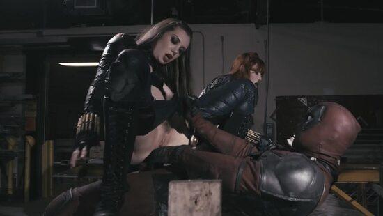 Дедпул готовы выебать всех подружек черной вдовы