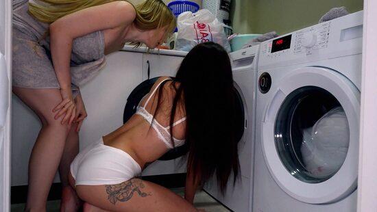 Не успела застрять в стиралке